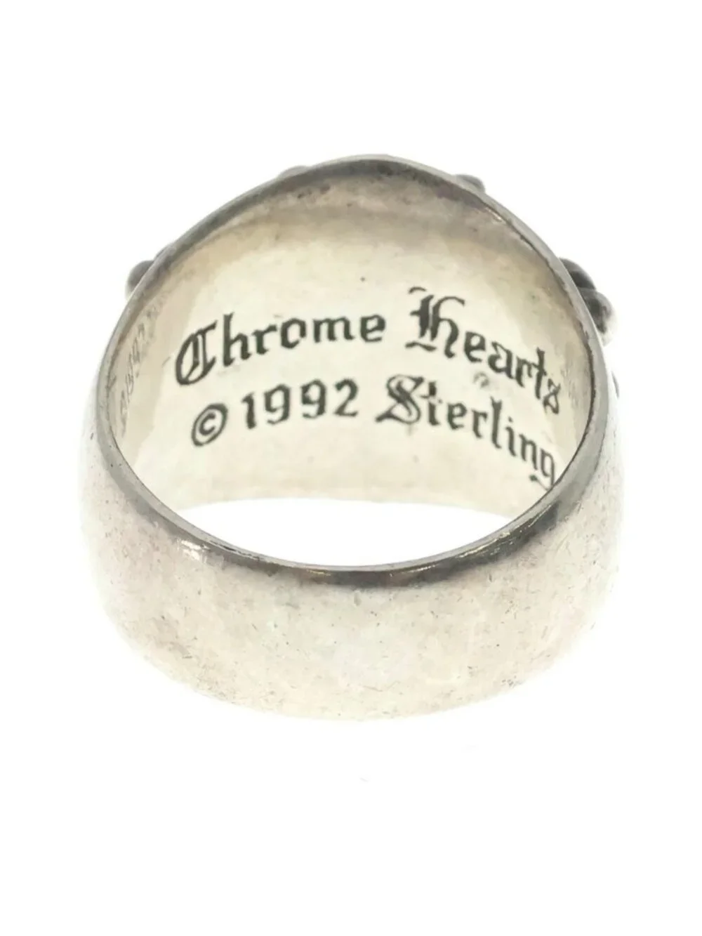Chrome Hearts keeper ring